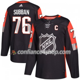 Adidas Maillot de Hockey Nashville Predators Subban 76 2018 NHL All-Star Noir Authentic - Homme
